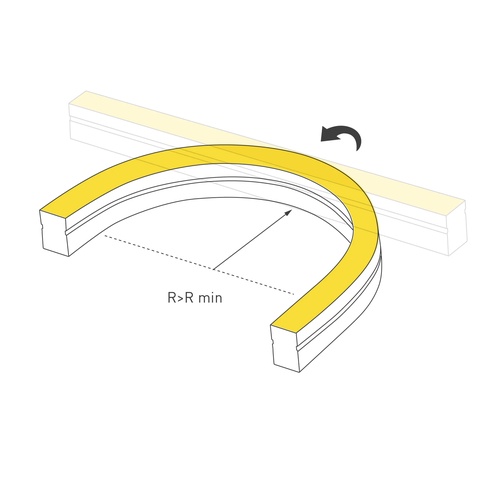Лента светодиодная герметичная MOONLIGHT-SIDE-A140-12x17mm 24V White-MIX (12 W/m, IP67, 5m, wire x2) (Arlight, Вывод боковой, 3 года)