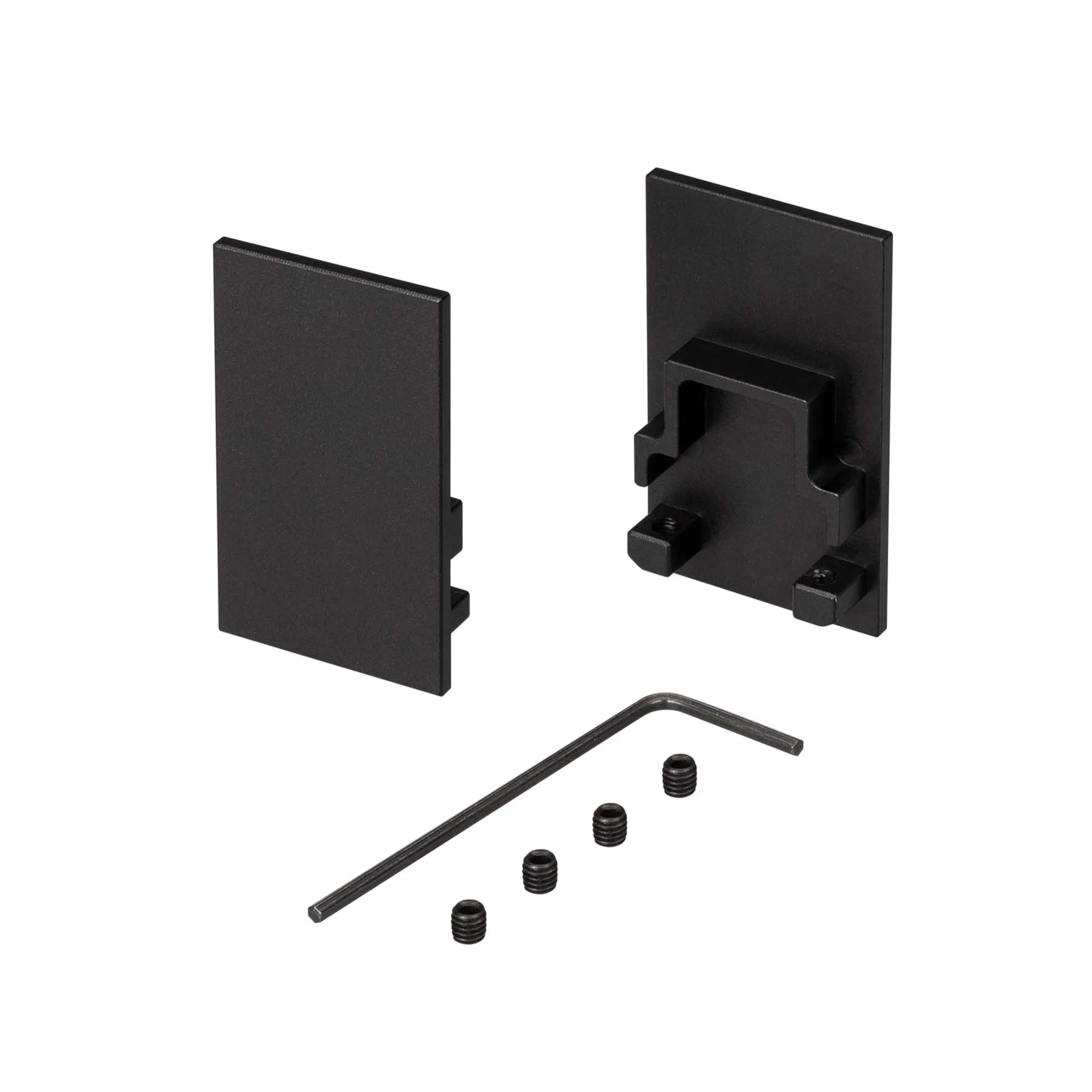 Заглушка SL-COMFORT-2542 BLACK глухая (Arlight, Металл) - изображение товара