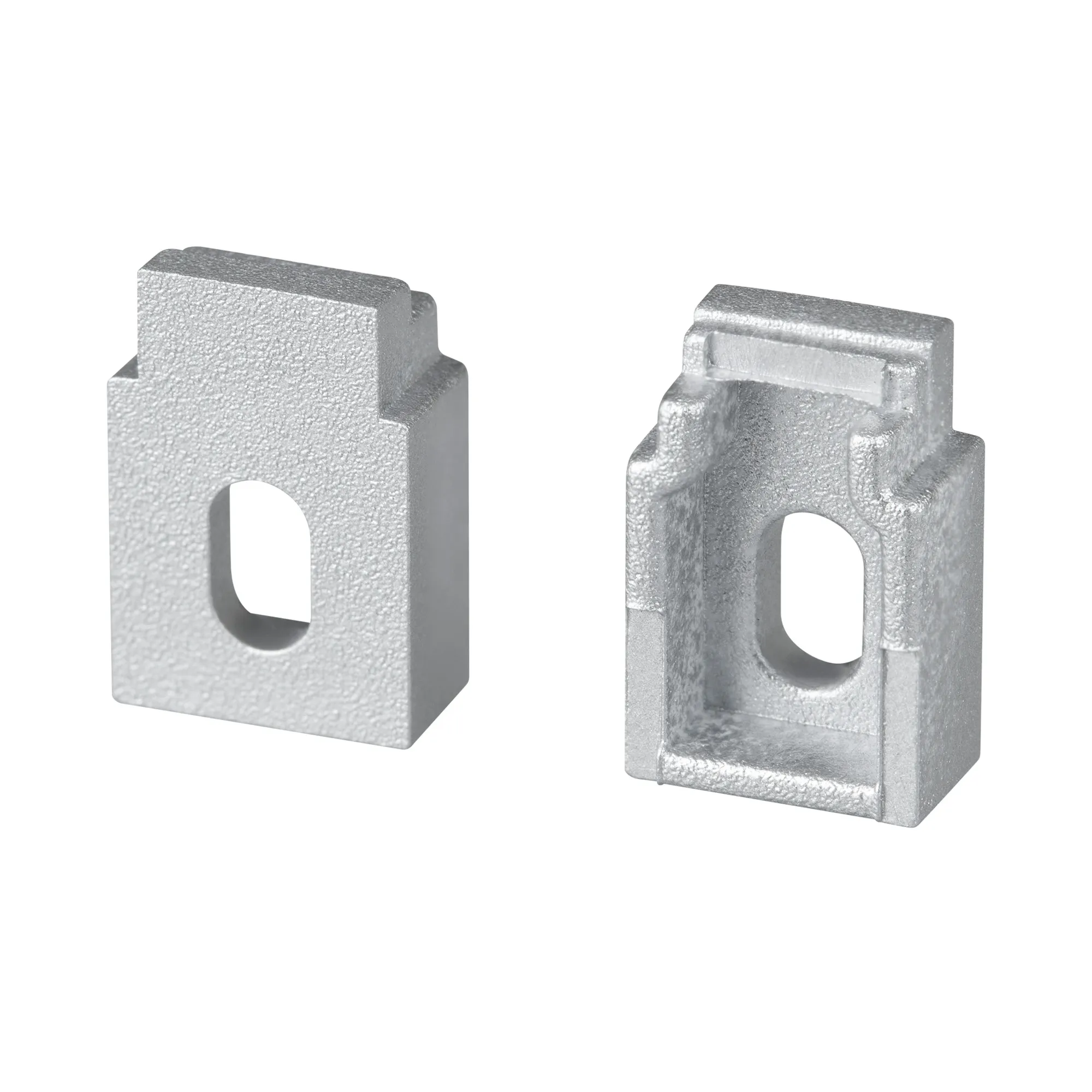 Заглушка WALL-FANTOM-BENT-W10-SIDE с отверстием (Arlight, Пластик) - изображение товара