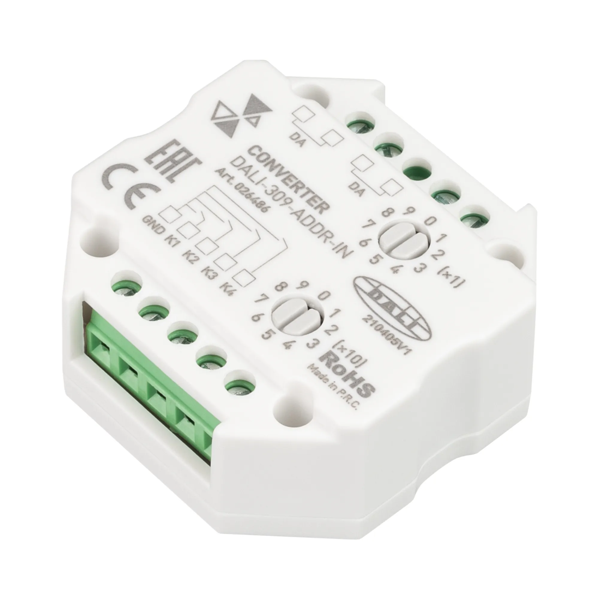 INTELLIGENT ARLIGHT Конвертер DALI-309-ADDR-IN (DALI bus) (IARL, -) - изображение товара