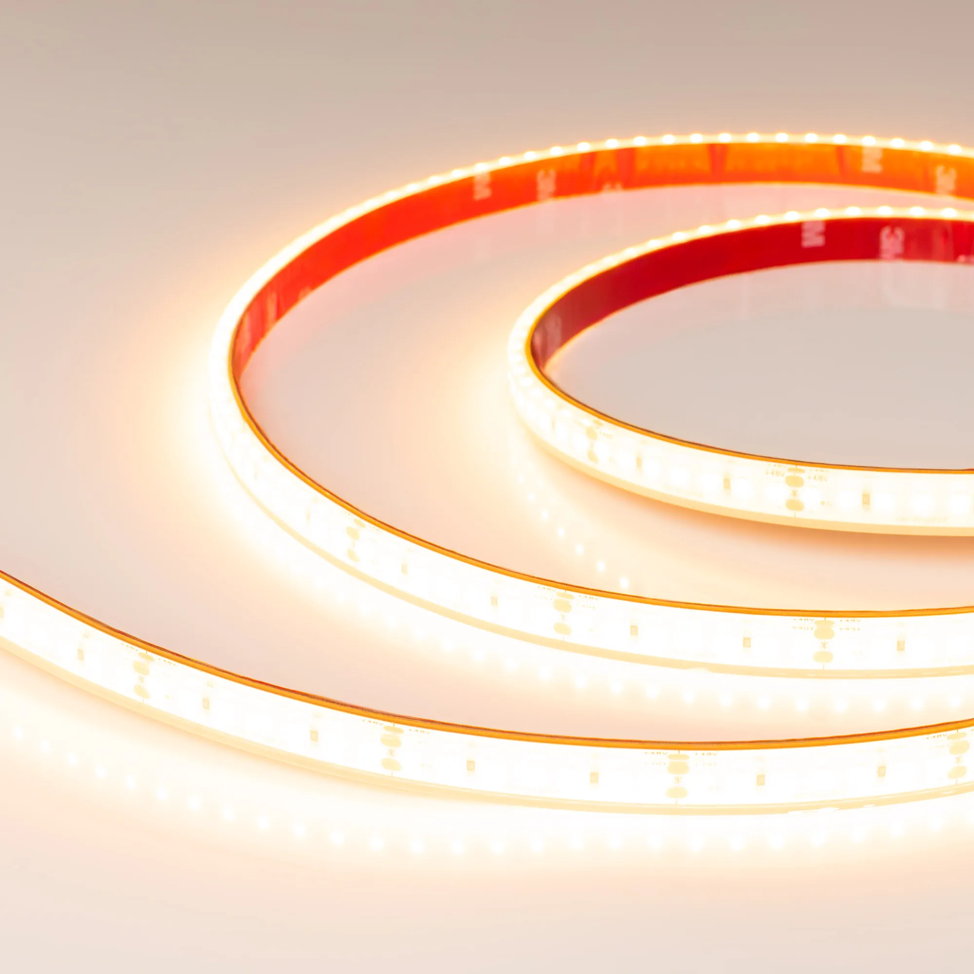 Лента герметичная RTW-PFS-A140-12mm 48V Warm2400 (12 W/m, IP68, 20m) (Arlight, -) - изображение товара