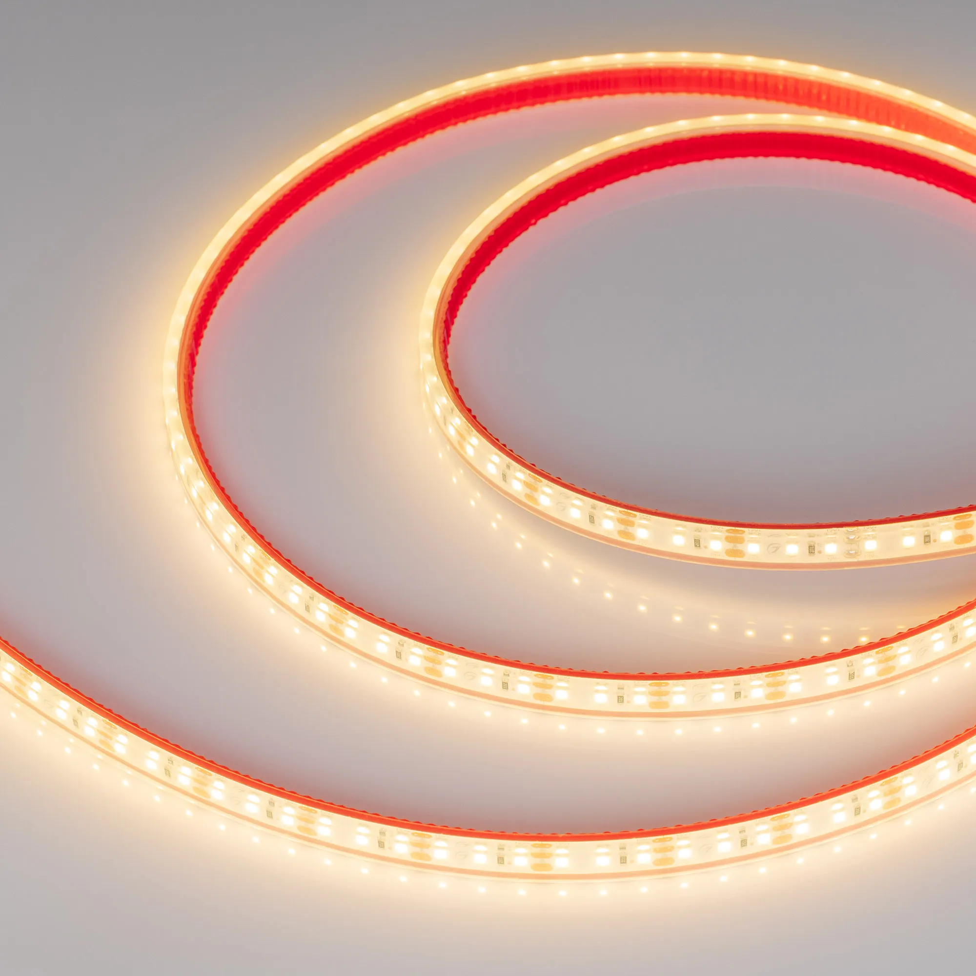 Лента светодиодная герметичная RTW-PFS-A120-11mm 12V Warm3000 (9.6 W/m, IP68, 2835, 5m) (Arlight, -) - изображение товара