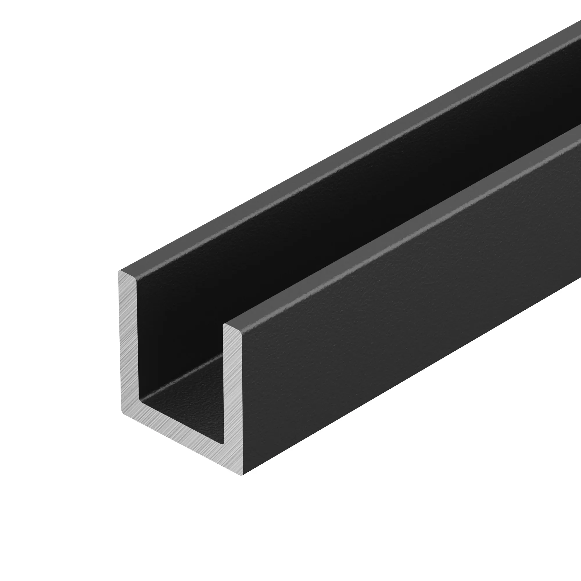 Профиль П-образный TECH-1010-3000 BLACK (Arlight, Алюминий) - изображение товара