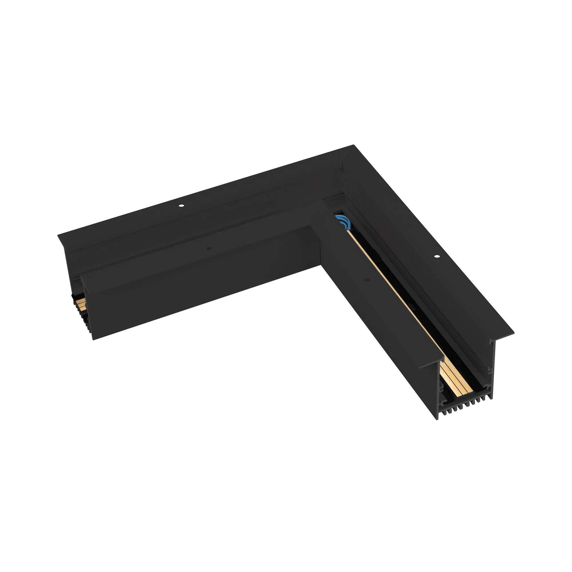 Коннектор угловой MAG-CON-4560-F-L90 (BK) (Arlight, IP20 Металл, 3 года) - изображение товара